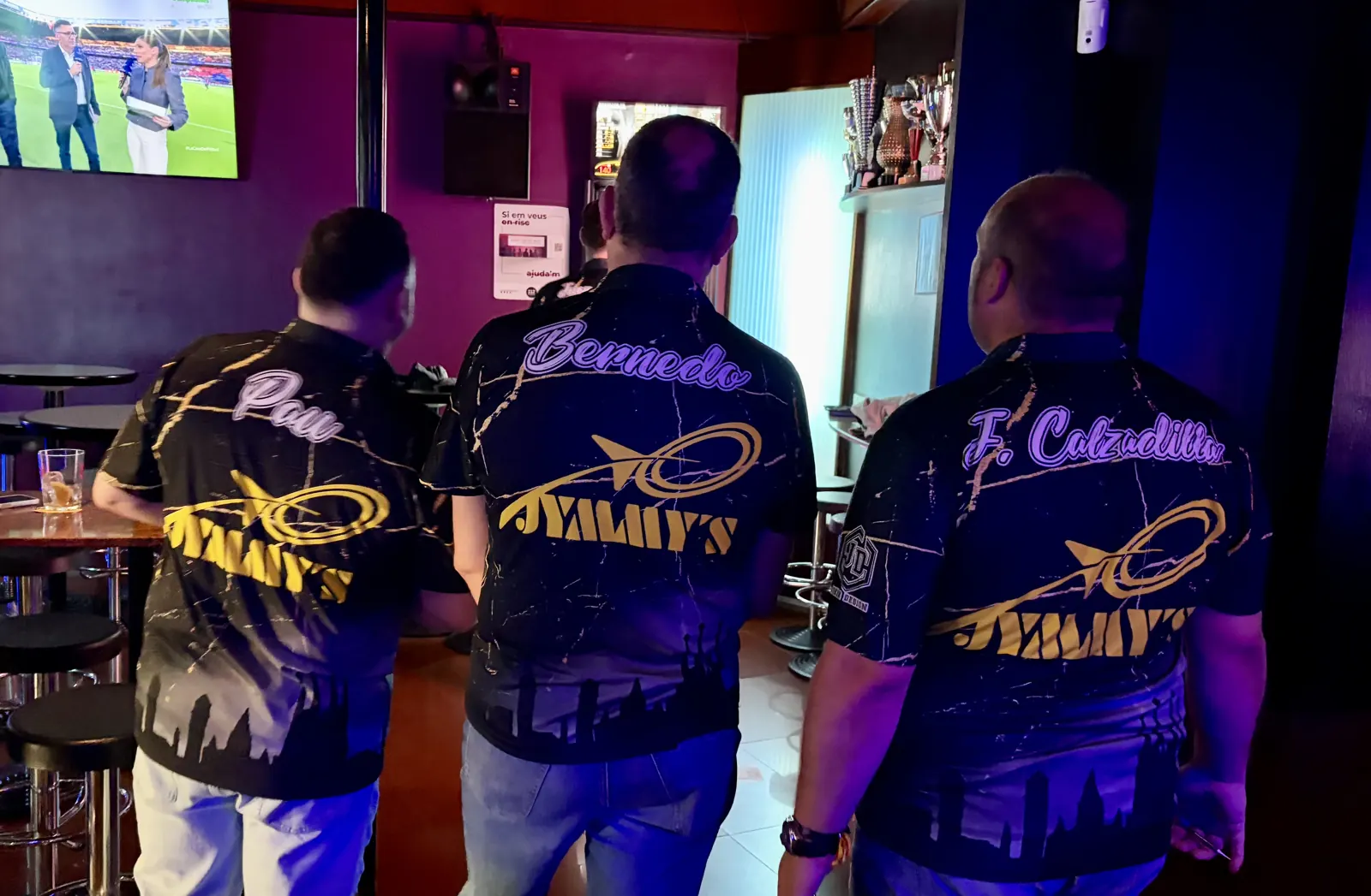 Equipo del Club de Dardos Jymmy's